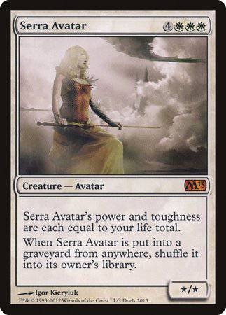 Serra Avatar [Duels of the Planeswalkers Promos 2012] - Destination Retro