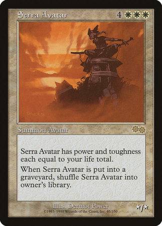 Serra Avatar [Urza's Saga] - Destination Retro