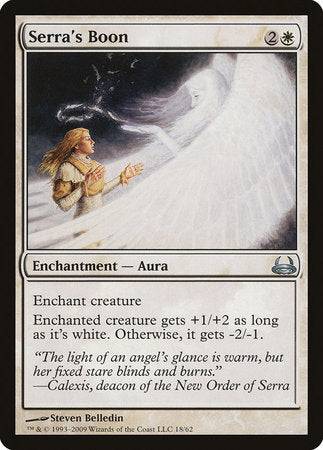 Serra's Boon [Duel Decks: Divine vs. Demonic] - Destination Retro