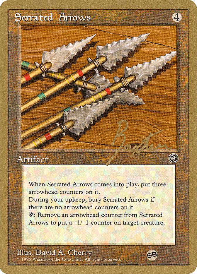 Serrated Arrows (George Baxter) (SB) [Pro Tour Collector Set] - Destination Retro