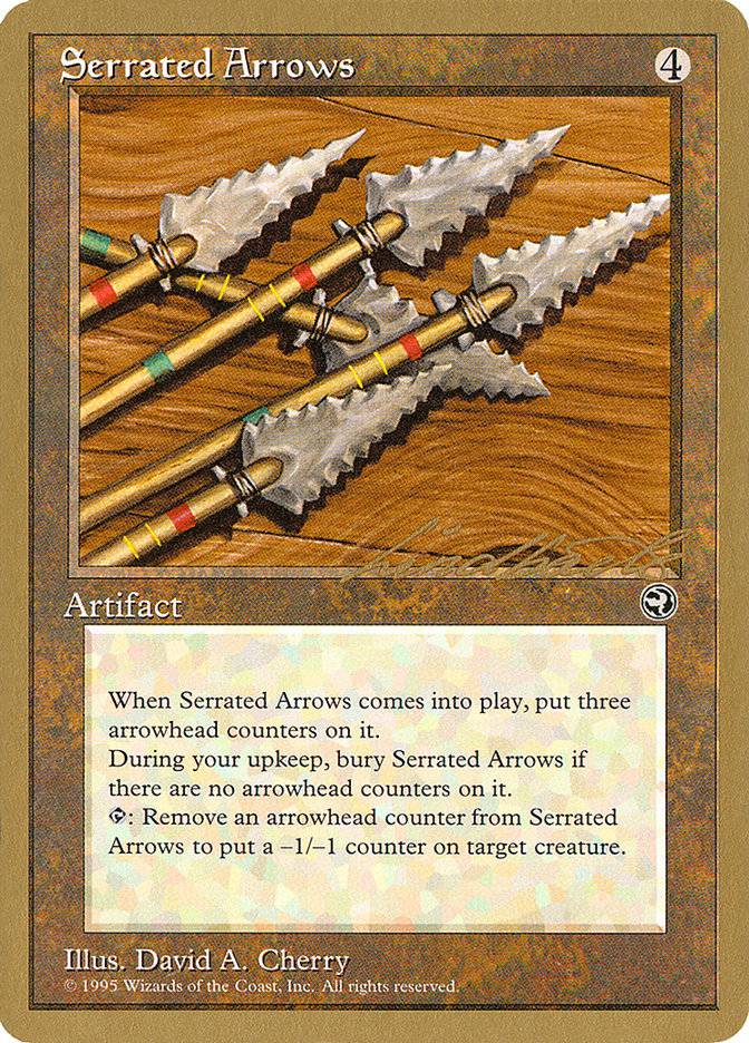 Serrated Arrows (Leon Lindback) [Pro Tour Collector Set] - Destination Retro