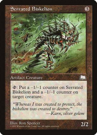 Serrated Biskelion [Weatherlight] - Destination Retro