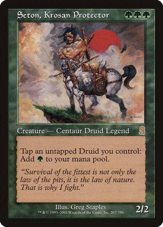 Seton, Krosan Protector [Odyssey] - Destination Retro