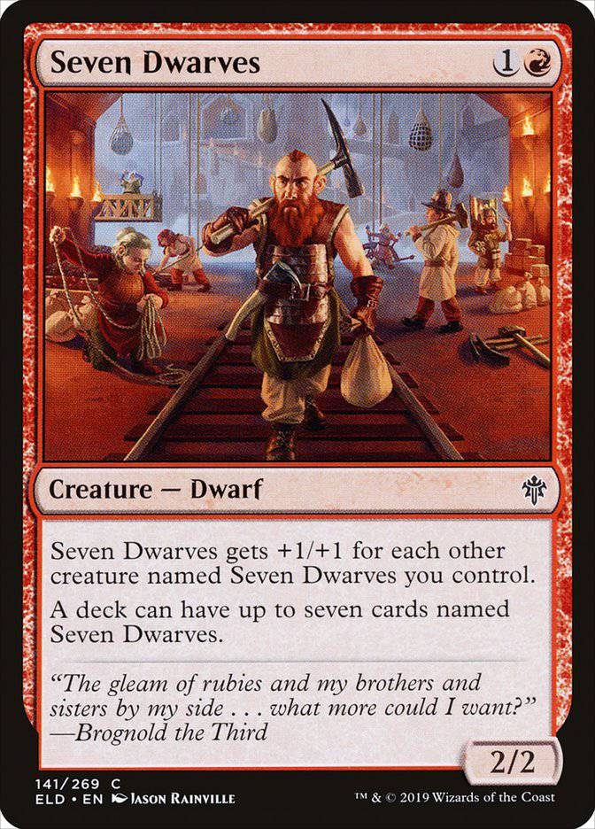Seven Dwarves [Throne of Eldraine] - Destination Retro