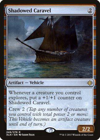 Shadowed Caravel [Ixalan] - Destination Retro