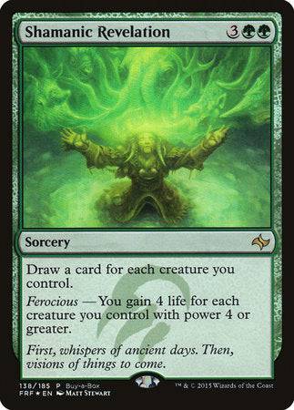 Shamanic Revelation [Fate Reforged Promos] - Destination Retro