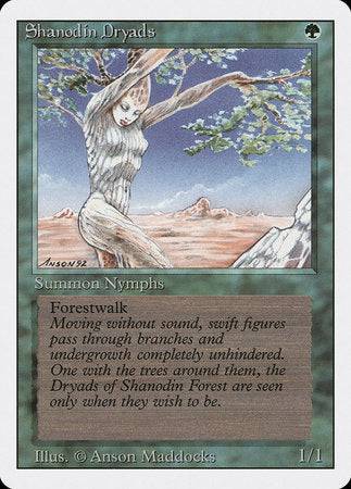 Shanodin Dryads [Revised Edition] - Destination Retro