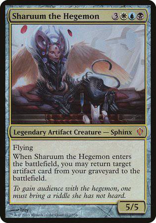 Sharuum the Hegemon (Commander 2013) [Commander 2013 Oversized] - Destination Retro
