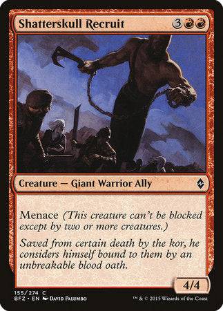 Shatterskull Recruit [Battle for Zendikar] - Destination Retro