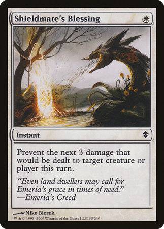 Shieldmate's Blessing [Zendikar] - Destination Retro