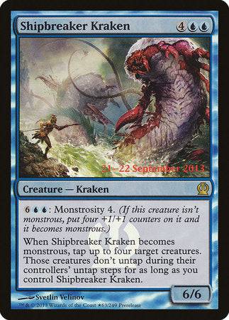Shipbreaker Kraken [Theros Promos] - Destination Retro
