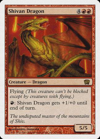 Shivan Dragon [Eighth Edition] - Destination Retro
