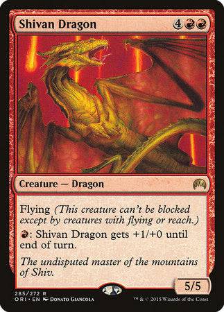 Shivan Dragon [Magic Origins] - Destination Retro