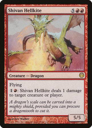Shivan Hellkite [Duel Decks: Knights vs. Dragons] - Destination Retro