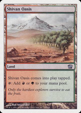 Shivan Oasis [Eighth Edition] - Destination Retro