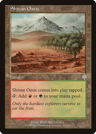 Shivan Oasis [Invasion] - Destination Retro