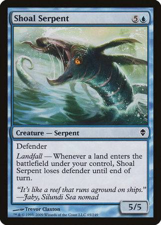 Shoal Serpent [Zendikar] - Destination Retro