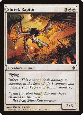 Shriek Raptor [New Phyrexia] - Destination Retro