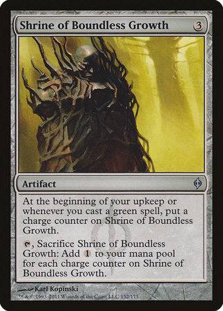Shrine of Boundless Growth [New Phyrexia] - Destination Retro