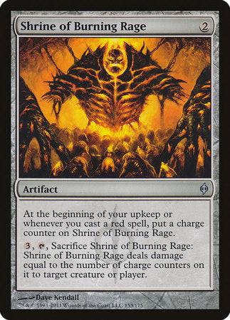 Shrine of Burning Rage [New Phyrexia] - Destination Retro
