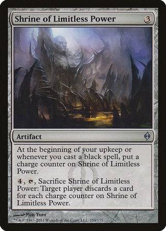 Shrine of Limitless Power [New Phyrexia] - Destination Retro