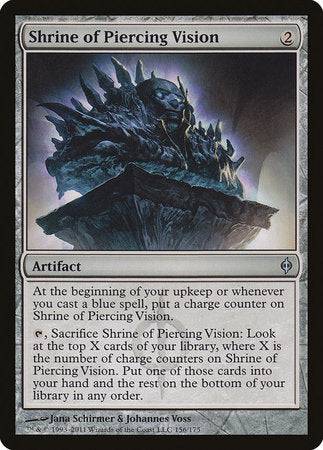Shrine of Piercing Vision [New Phyrexia] - Destination Retro