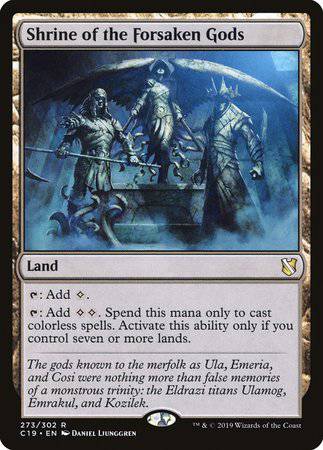Shrine of the Forsaken Gods [Commander 2019] - Destination Retro