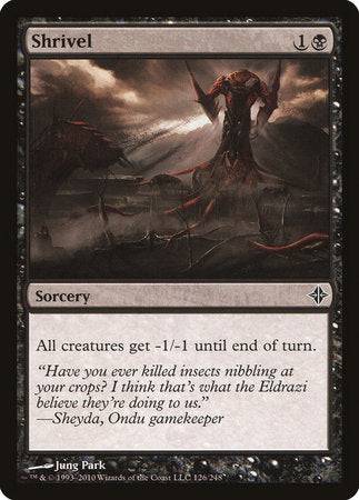Shrivel [Rise of the Eldrazi] - Destination Retro