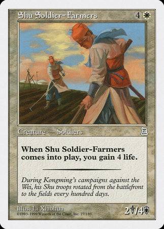 Shu Soldier-Farmers [Portal Three Kingdoms] - Destination Retro