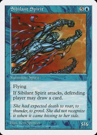 Sibilant Spirit [Fifth Edition] - Destination Retro