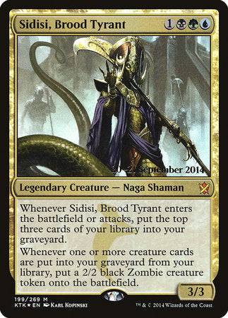 Sidisi, Brood Tyrant [Khans of Tarkir Promos] - Destination Retro