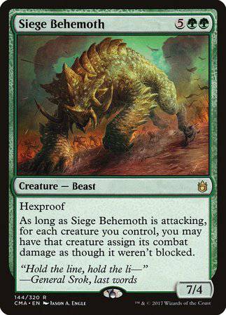 Siege Behemoth [Commander Anthology] - Destination Retro