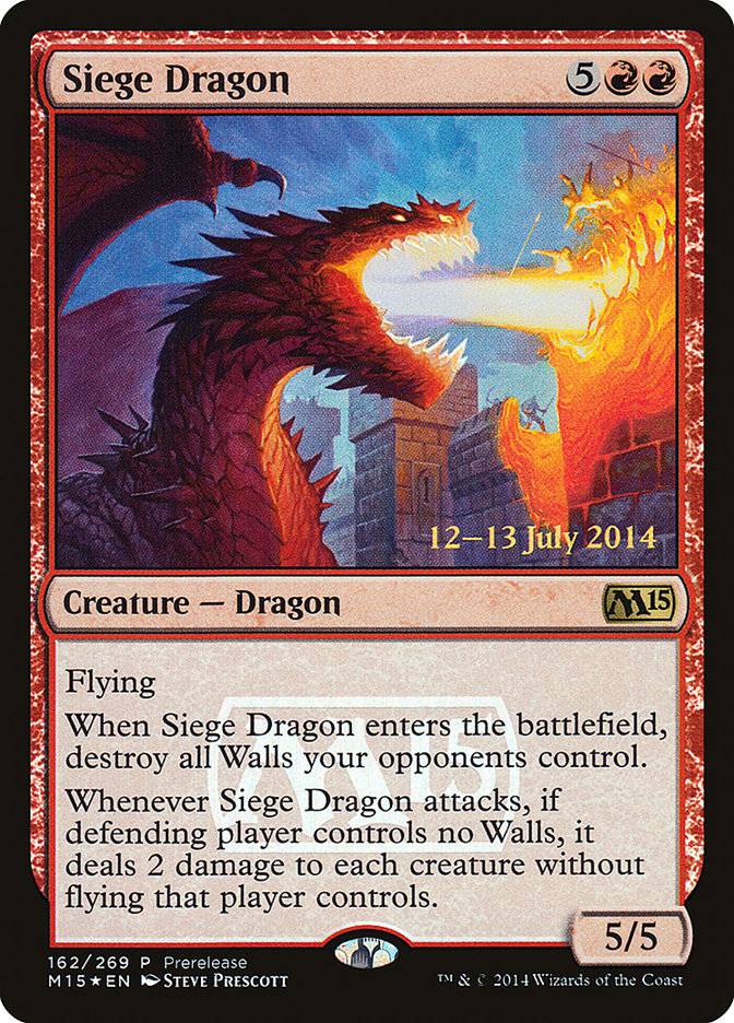 Siege Dragon [Magic 2015 Promos] - Destination Retro