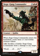 Siege-Gang Commander [Dominaria Promos] - Destination Retro
