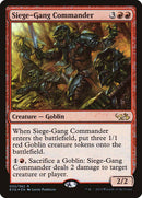 Siege-Gang Commander (Elves vs. Goblins) [Duel Decks Anthology] - Destination Retro