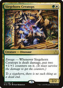 Siegehorn Ceratops [Rivals of Ixalan Promos] - Destination Retro