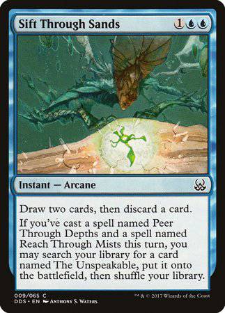 Sift Through Sands [Duel Decks: Mind vs. Might] - Destination Retro