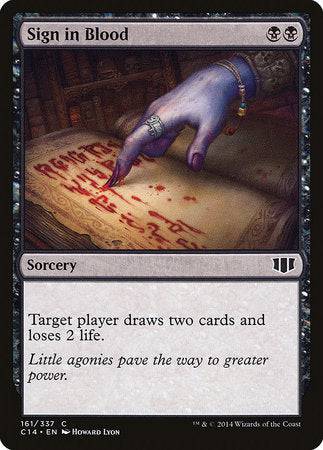 Sign in Blood [Commander 2014] - Destination Retro