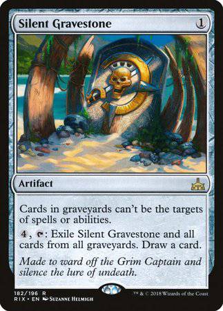 Silent Gravestone [Rivals of Ixalan] - Destination Retro
