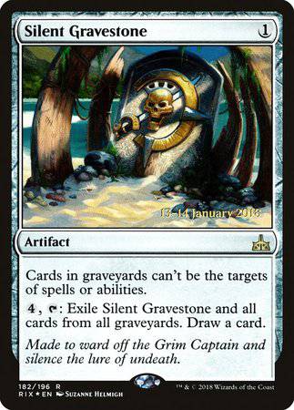 Silent Gravestone [Rivals of Ixalan Promos] - Destination Retro