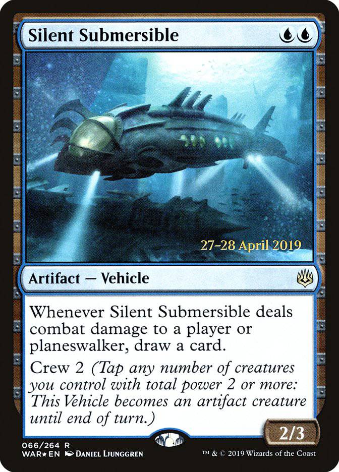 Silent Submersible  [War of the Spark Prerelease Promos] - Destination Retro