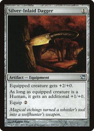 Silver-Inlaid Dagger [Innistrad] - Destination Retro