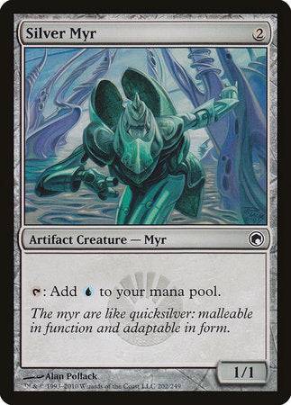 Silver Myr [Scars of Mirrodin] - Destination Retro