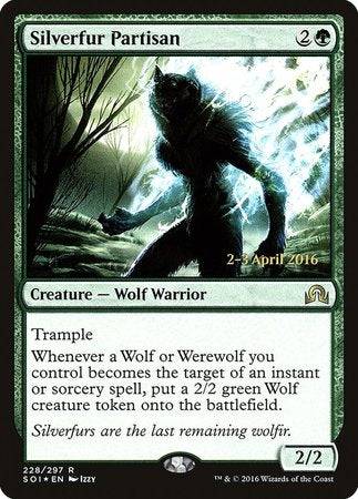 Silverfur Partisan [Shadows over Innistrad Promos] - Destination Retro