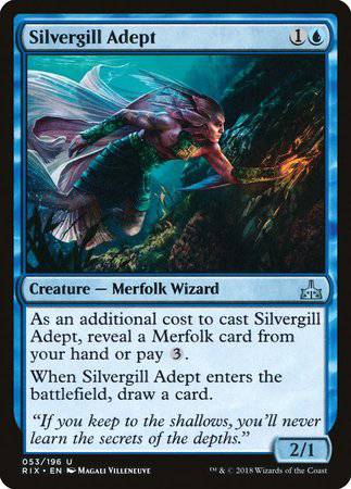 Silvergill Adept [Rivals of Ixalan] - Destination Retro