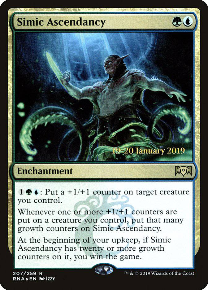 Simic Ascendancy [Ravnica Allegiance Prerelease Promos] - Destination Retro