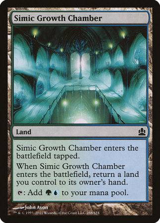 Simic Growth Chamber [Commander 2011] - Destination Retro