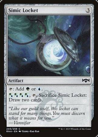 Simic Locket [Ravnica Allegiance] - Destination Retro