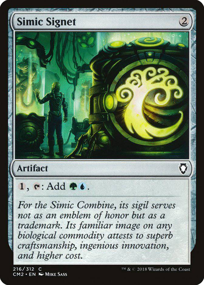 Simic Signet (216/312) [Commander Anthology Volume II] - Destination Retro