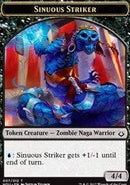 Sinuous Striker // Cat Double-sided Token [Hour of Devastation Tokens] - Destination Retro